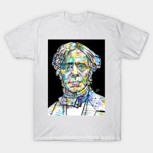 MICHAEL FARADAY watercolor and ink portrait T-Shirt